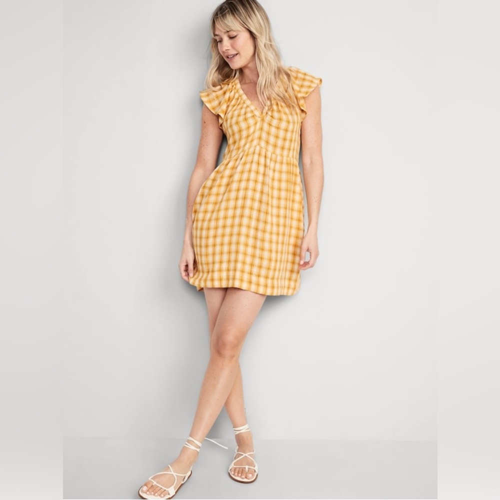 Old Navy Dress - Yellow Petite Small